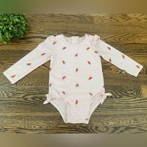 Baby Gap Watermelon Long Sleeve Bathing Suit Sz 18-24mo